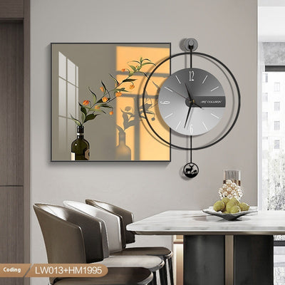 Modern Luxury Watch Creative Wall Clock Living Room