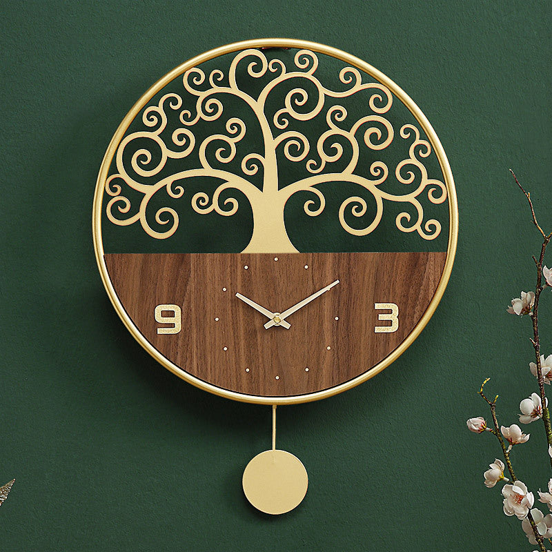 Living Room Home Boutique Fashion Simple Art Wall Clock