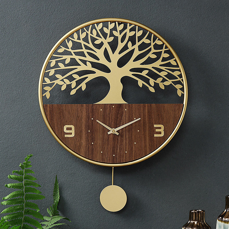 Living Room Home Boutique Fashion Simple Art Wall Clock