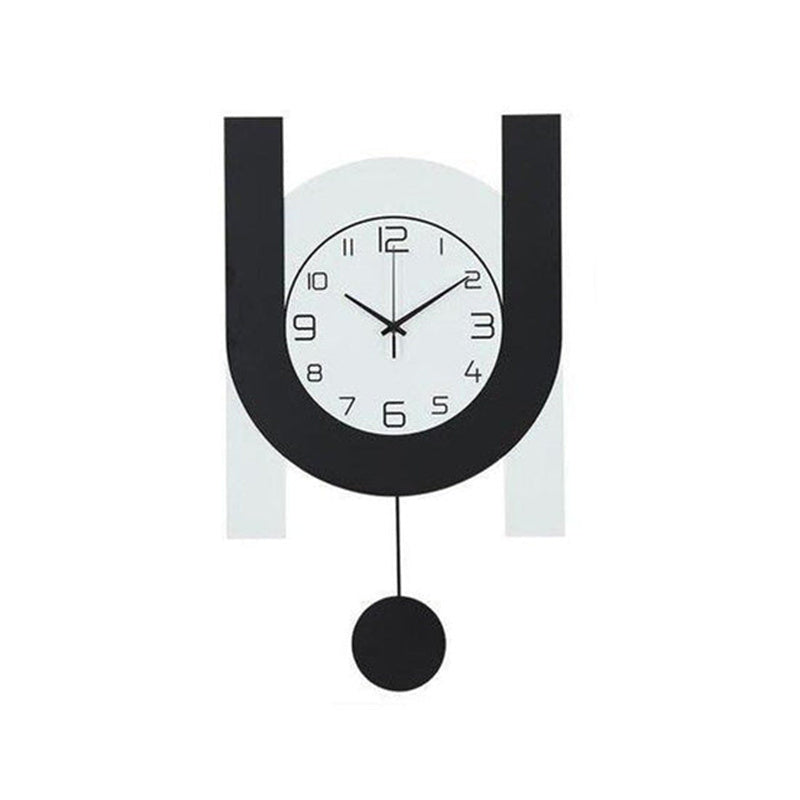 Creative Fashion Home Net Red No Punch Now Wall Clock