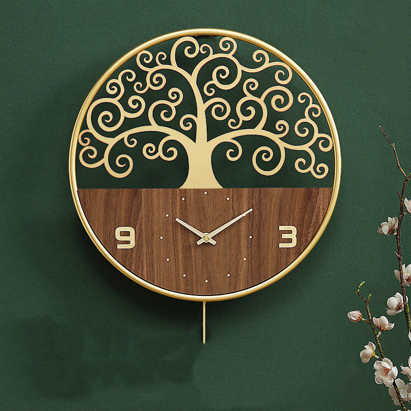 Living Room Home Boutique Fashion Simple Art Wall Clock