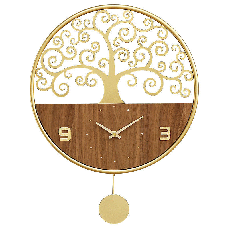 Living Room Home Boutique Fashion Simple Art Wall Clock
